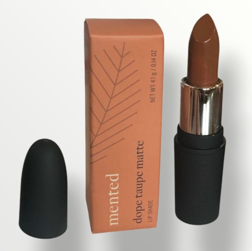 Mented Cosmetics Semi-Matte Lipstick, Dope Taupe